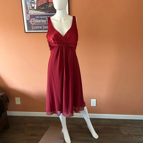 white christmas dresses Crimson Allure Maxi main image 1